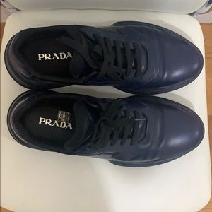PRADA Sneakers. Size 10. Blue